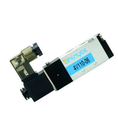 Ηλεκτροβαλβίδα αέρος μιας εντολής 4v310 3/8" 24v dc